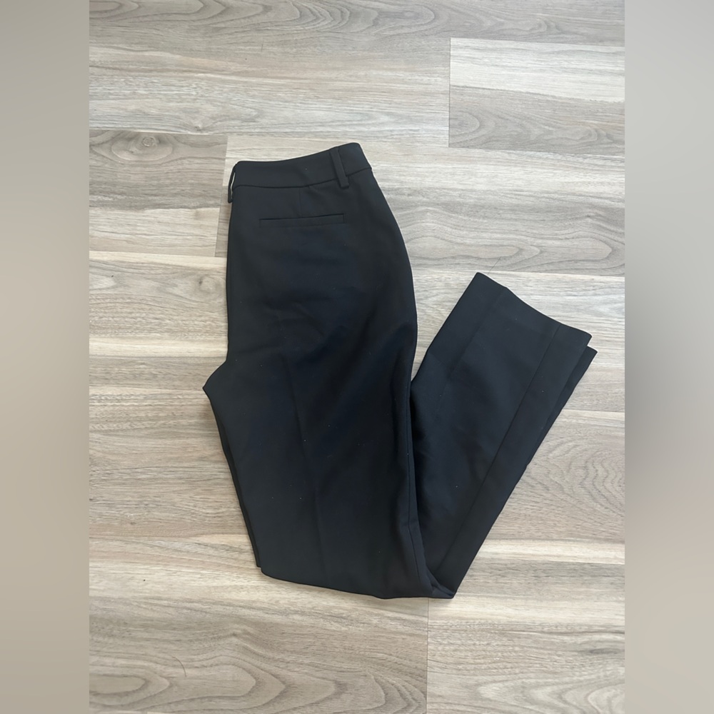 Black Slim Fit Work Pants